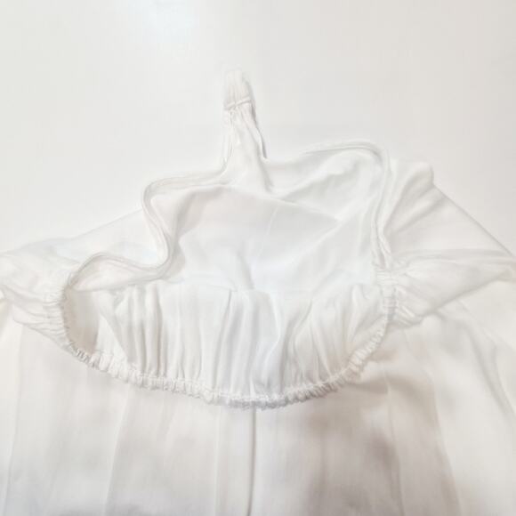 Lovers and Friends Forget Me Knot Maxi Dress in White Medium - Picture 8 of 13